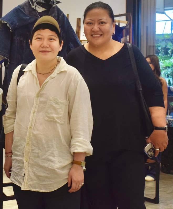 Therese Regalado and Tara Santos.