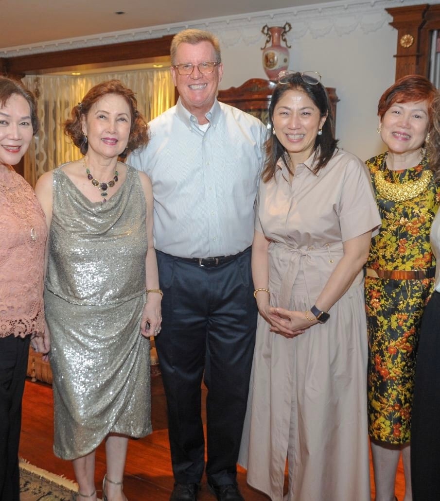 Atty. Gina Geraldez, Anna Pamplona, Aubrey Carlson, Baby Cheng and Anagine Guevara.
