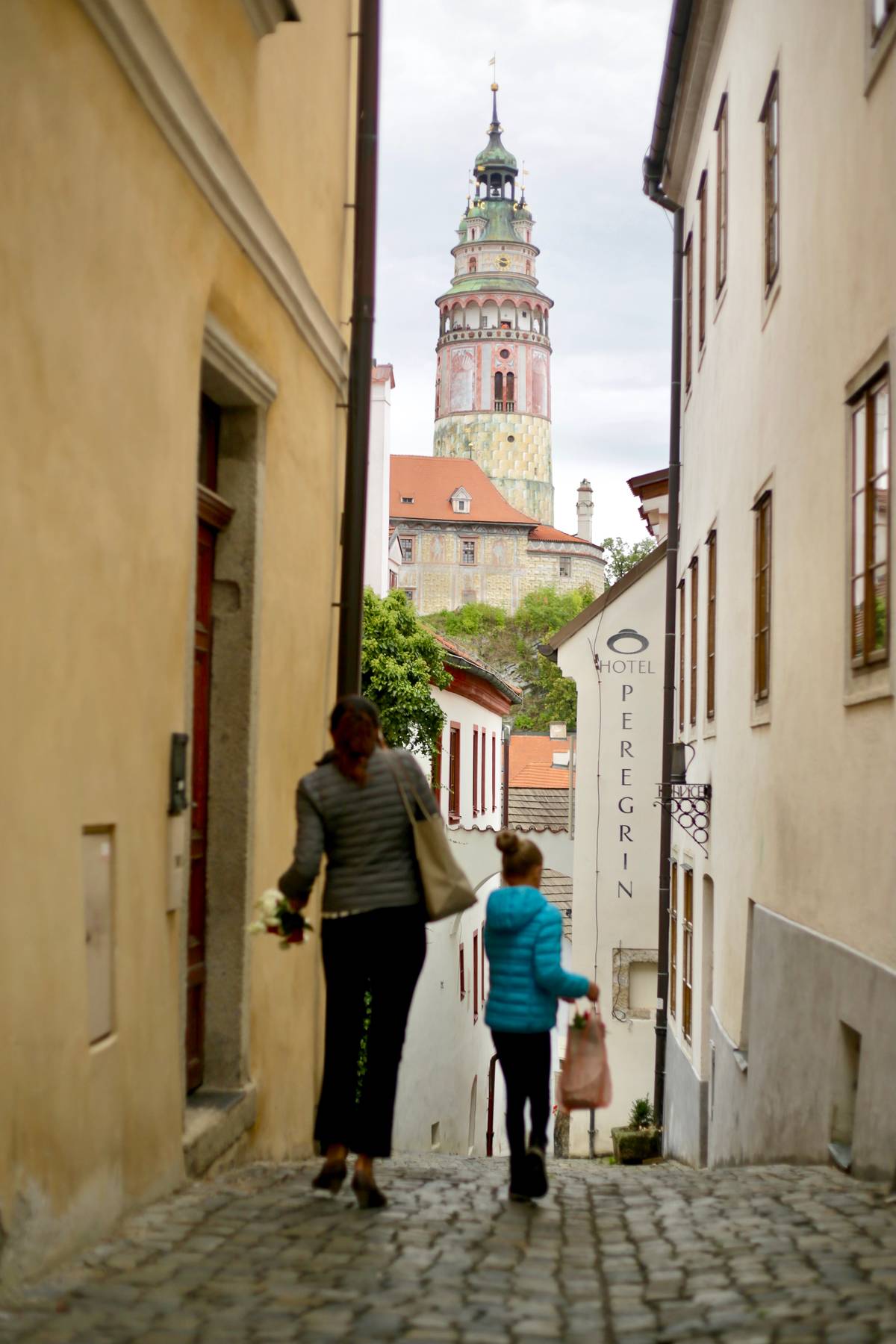 The citadel and its colorful lookout tower were visible from everywhere; a marker to peg your location.