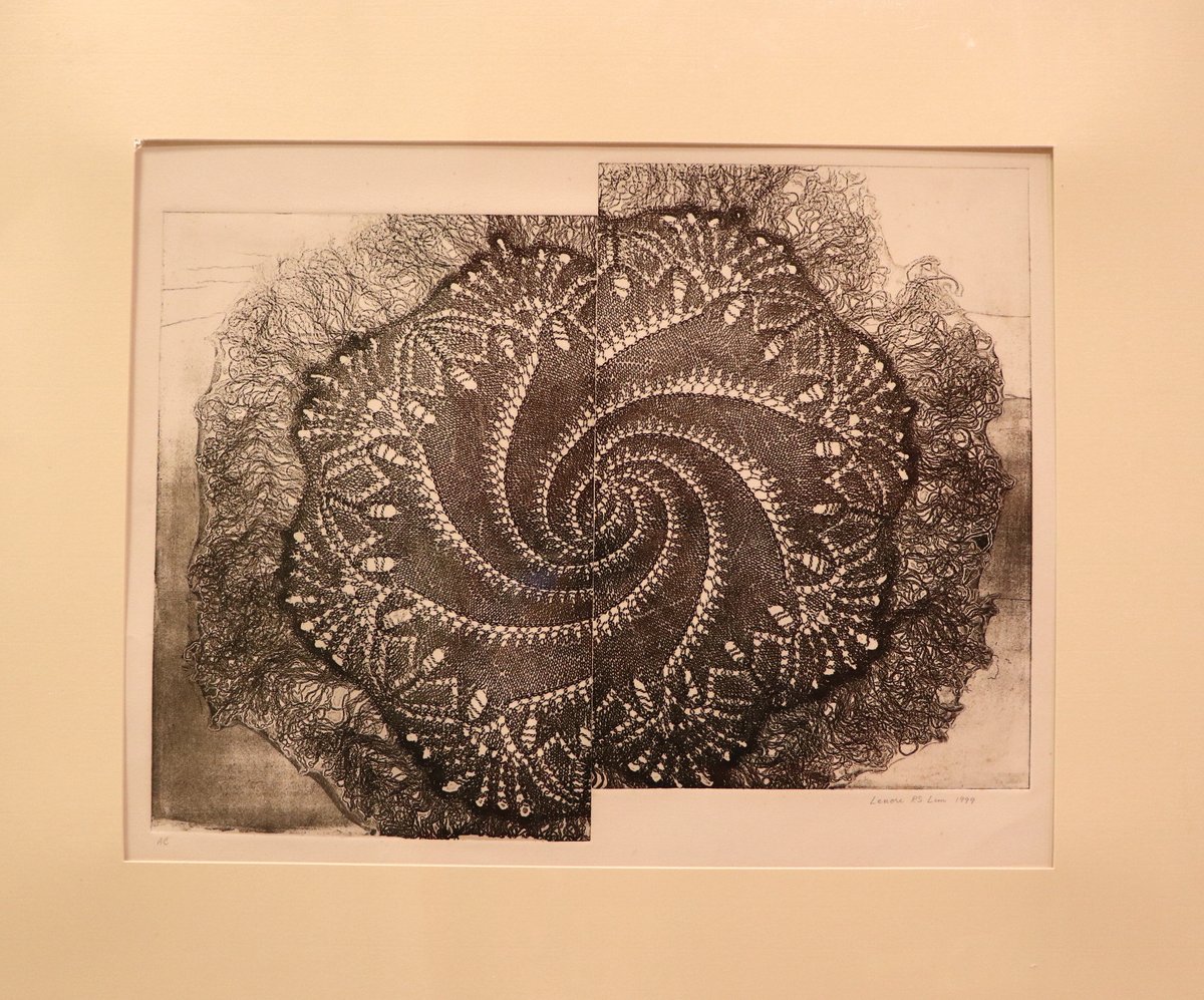 ‘Untitled’ by Lenore RS Lim (From the collection of Association of Pinoyprintmakers).