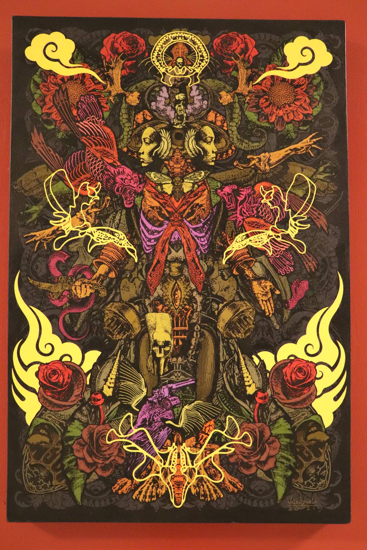 ‘Duality’ by Wesley Valenzuela (From the collection of Benilde Fine Arts in Culture-Based Arts).