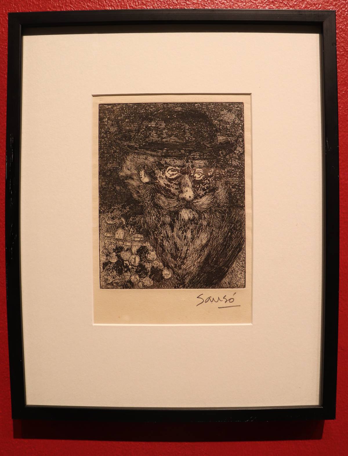 ‘Diplomate’ by Juvenal Sansó (From Fundacion Sansó Collection).
