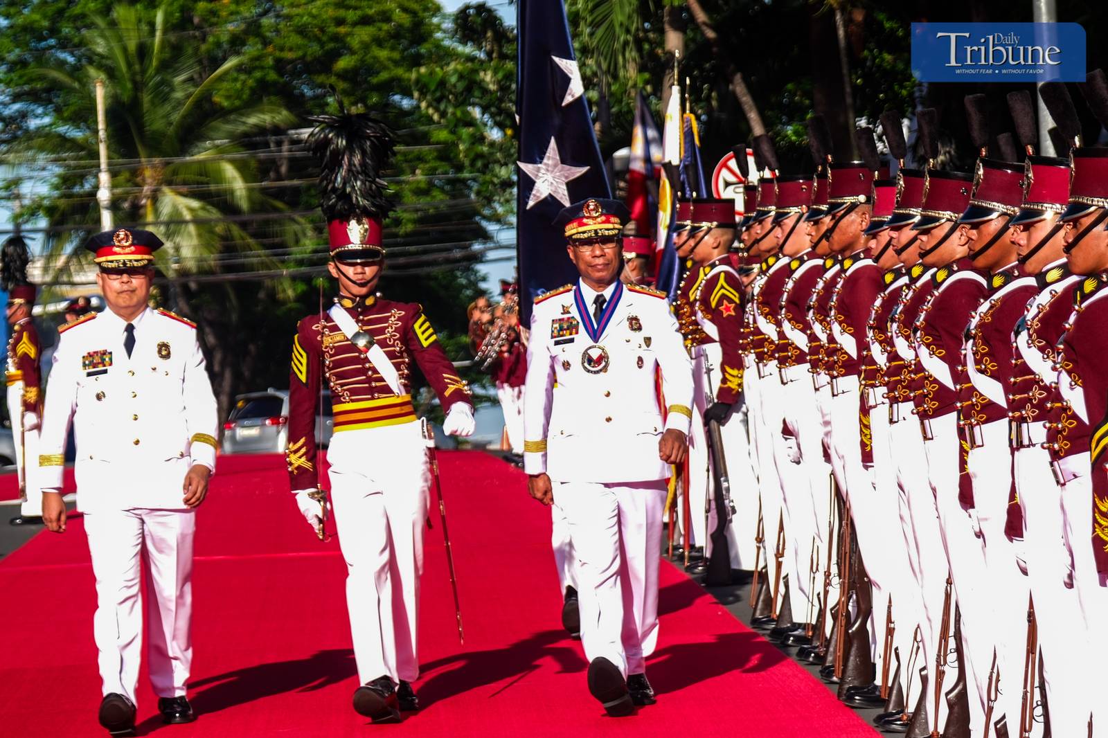 President Ferdinand R. Marcos Jr. leads the Philippine National Police (PNP) change of command ceremony on 2 June 2025, at Camp Crame, Quezon City. Police Major General Nicolas Torre III formally assumed office as the 31st PNP chief, succeeding Police General Rommel Marbil. Torre is the first graduate of the Philippine National Police Academy (PNPA) to head the organization. He previously served as chief of the Criminal Investigation and Detection Group (CIDG), where he oversaw the arrest and transport of former president Rodrigo Duterte to the International Criminal Court, and led the 2024 capture of Apollo Quiboloy on human trafficking and sexual exploitation charges. A native of Jolo, Sulu, Torre graduated from PNPA in 1993.