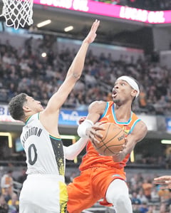 Thunder, Pacers clash
in unlikely Finals duel