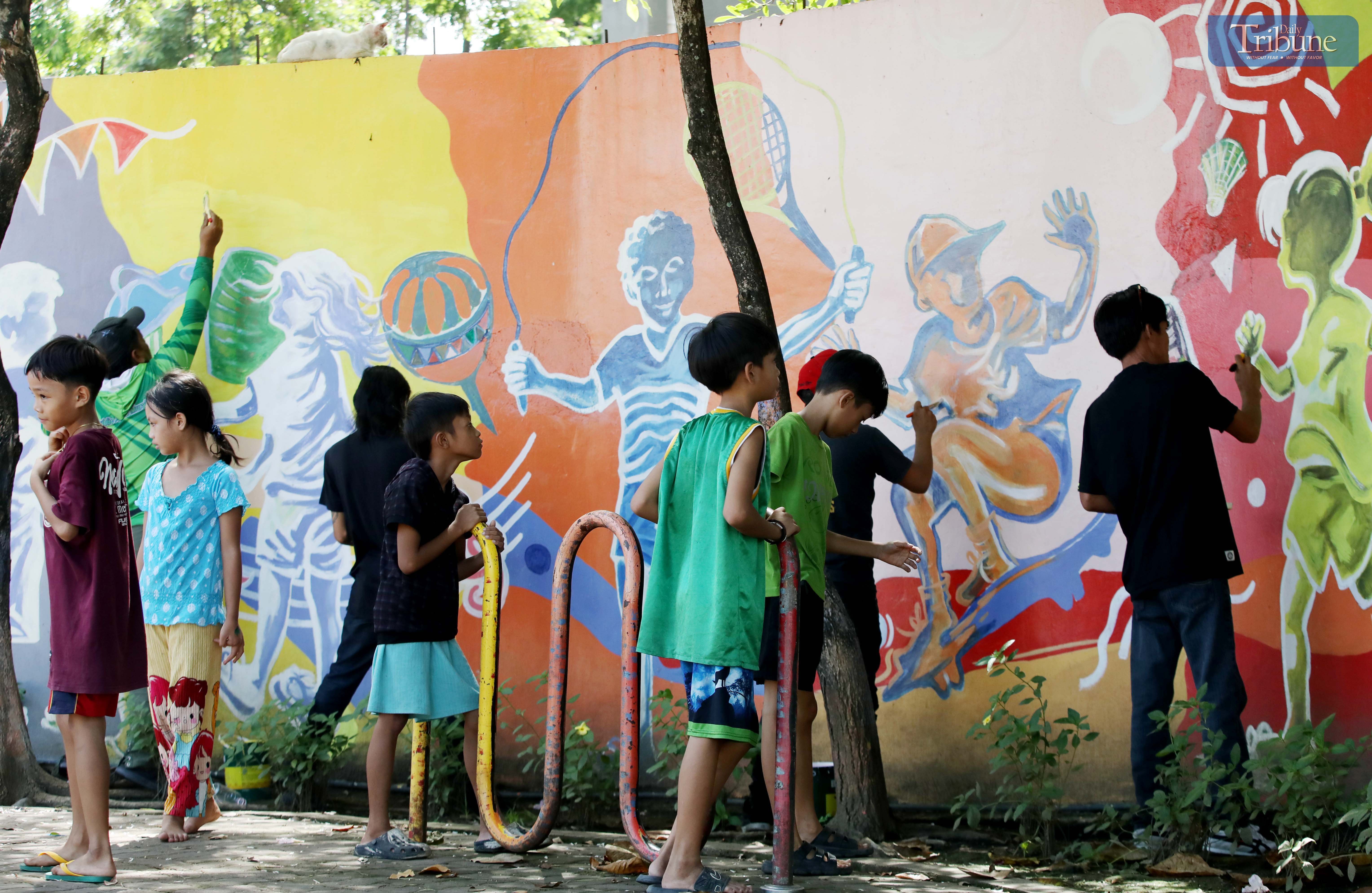Art and play blend in Iloilo City