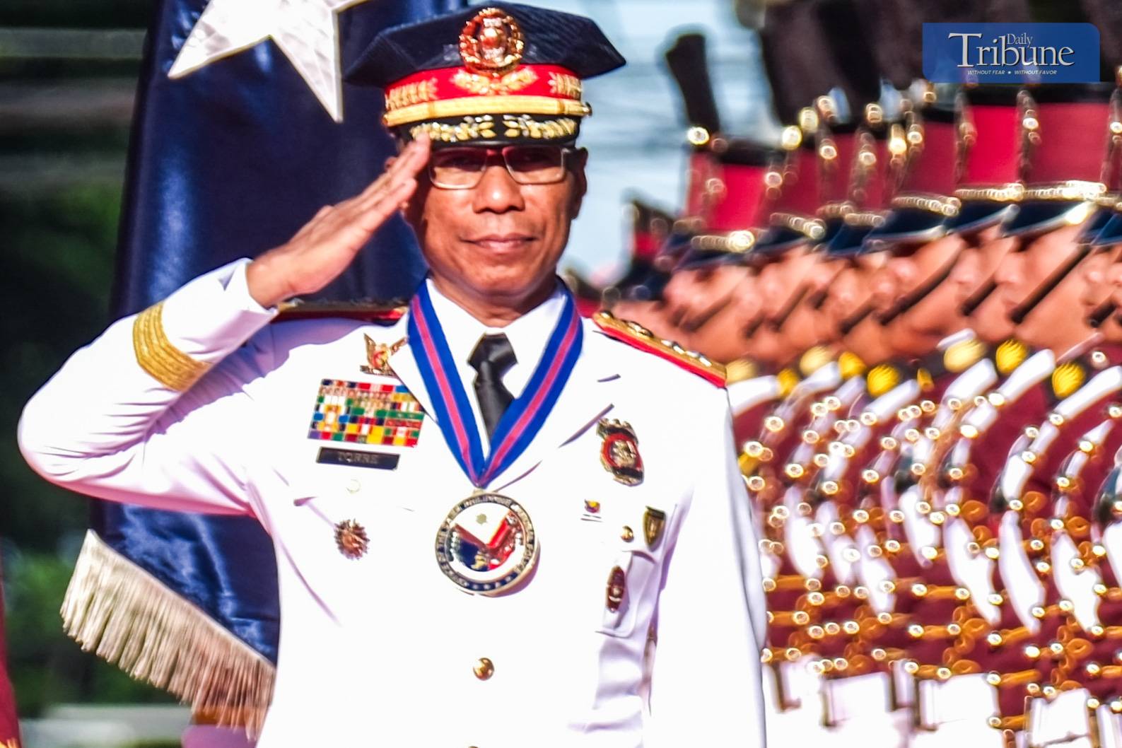 President Ferdinand R. Marcos Jr. leads the Philippine National Police (PNP) change of command ceremony on 2 June 2025, at Camp Crame, Quezon City. Police Major General Nicolas Torre III formally assumed office as the 31st PNP chief, succeeding Police General Rommel Marbil. Torre is the first graduate of the Philippine National Police Academy (PNPA) to head the organization. He previously served as chief of the Criminal Investigation and Detection Group (CIDG), where he oversaw the arrest and transport of former president Rodrigo Duterte to the International Criminal Court, and led the 2024 capture of Apollo Quiboloy on human trafficking and sexual exploitation charges. A native of Jolo, Sulu, Torre graduated from PNPA in 1993.