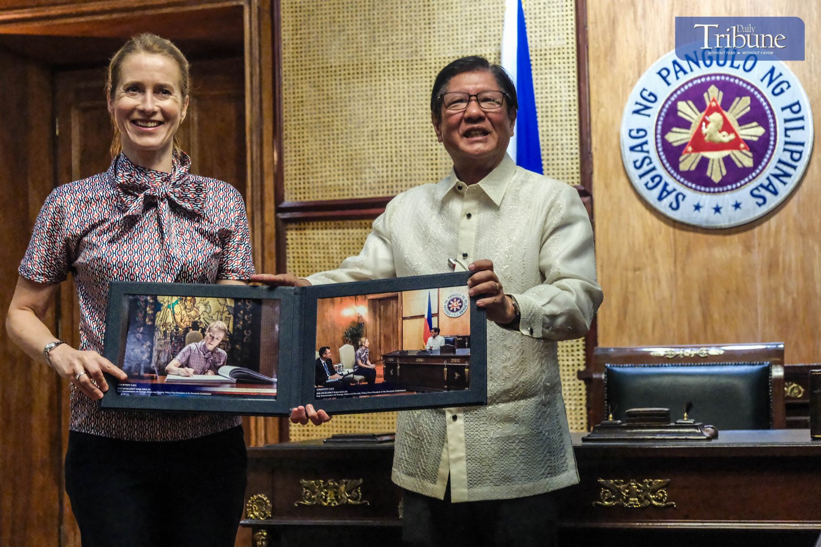 President Marcos Jr. received EU’s High Representative Kaja Kallas at Malacañan Palace on 2 June 2025, strengthening diplomatic ties between the Philippines and the European Union.