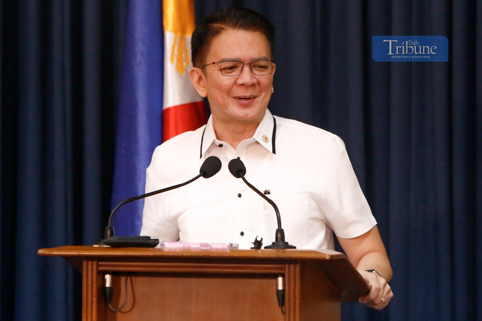 Senate President Francis 'Chiz' Escudero  holds a press conference ahead of Sara impeachment 