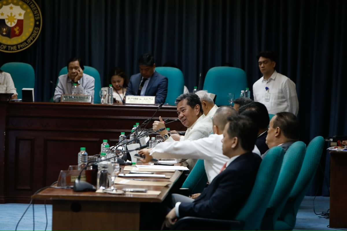 TRANSPORT chief Vince Dizon attends a Commission on Appointment hearing at the Senate of the Philippines in Pasay City on Tuesday, 3 June, 2025.