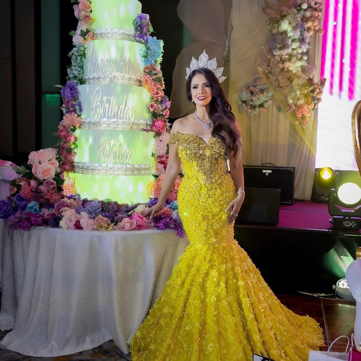 Patricia Javier turns 50 in style