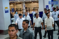 Marcos inspects NAIA T3 upgrades