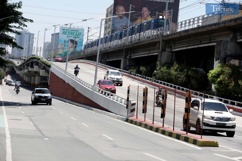 Light traffic in EDSA QC