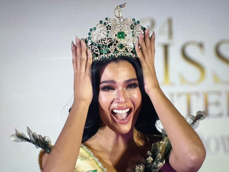 Historic victory: CJ Opiaza crowned Miss Grand International 2024