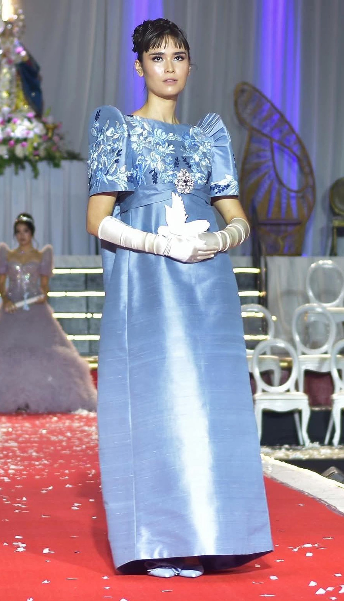 Lucy Donellan as Reina de la Paz for Protacio Empaces.