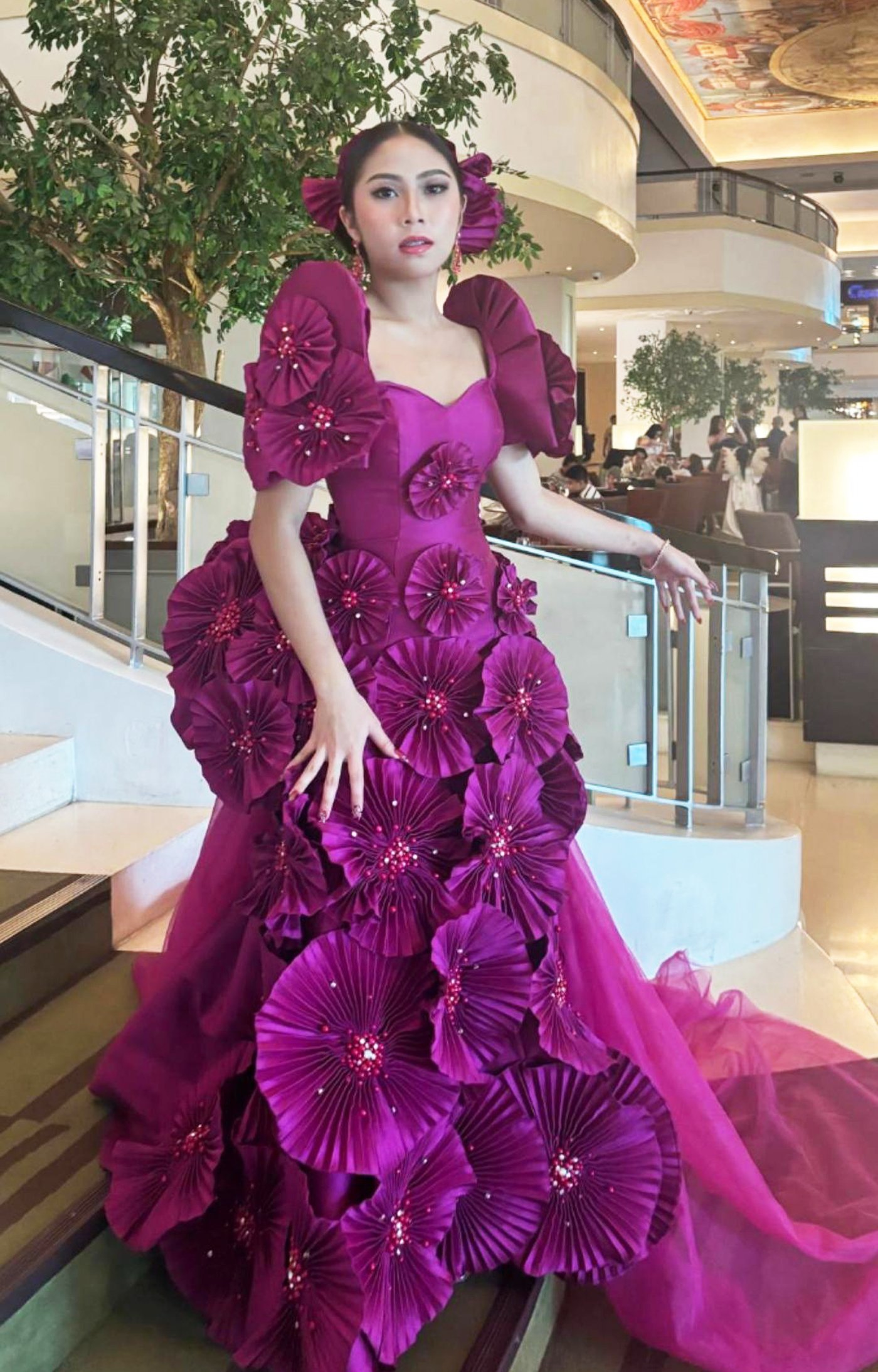 Grace Baruc as Reina Ruth for Carla Miñoza.