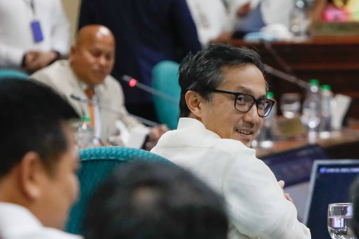 TRANSPORT chief Vince Dizon attends a Commission on Appointment hearing at the Senate of the Philippines in Pasay City on Tuesday, 3 June, 2025.