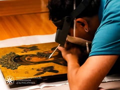 NHCP joins conservation efforts for the icon of Our Mother of Perpetual Help
