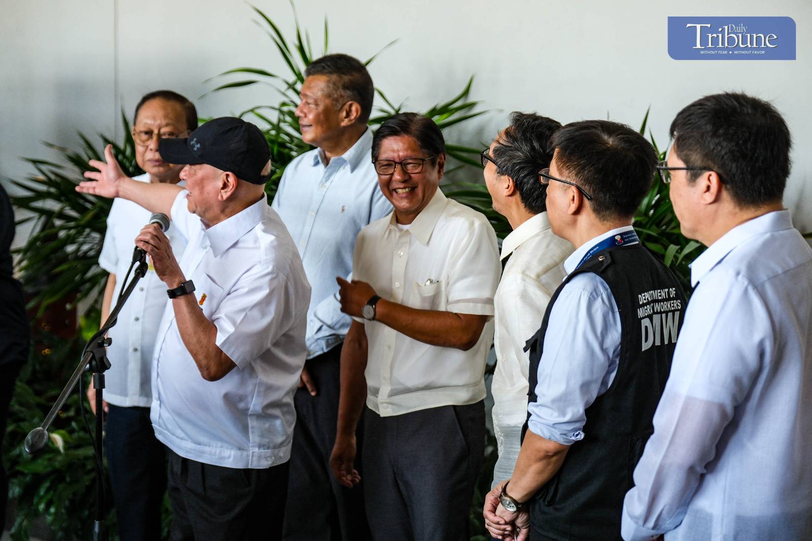 President Ferdinand R. Marcos Jr. inspects upgraded facilities at NAIA Terminal 3 in Pasay City on Tuesday, 3 June 2025, following the recent turnover of operations to the New NAIA Infrastructure Corporation (NNIC). Marcos received a briefing on NNIC’s initial accomplishments before touring key areas, including the Immigration Area, OFW Immigration Annex, OFW Lounge and Rest Area, TNVS bay, and Arrival curbside. He was joined by Transportation Secretary Vivencio B. Dizon, Migrant Workers Secretary Hans Leo J. Cacdac, OWWA Administrator Patricia Yvonne Caunan, and San Miguel Corporation President and CEO Ramon S. Ang.