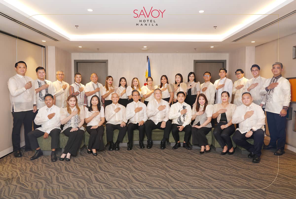 Photo courtesy of Savoy Hotel Manila