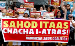 House, voting 172-0, okays P200 wage hike