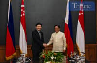 President Ferdinand Marcos Jr. and Singapore Prime Minister Lawrence Wong hold a bilateral meeting at Malacañang on Wednesday, 4 June 2025, aimed at strengthening diplomatic and economic ties between the Philippines and Singapore.
