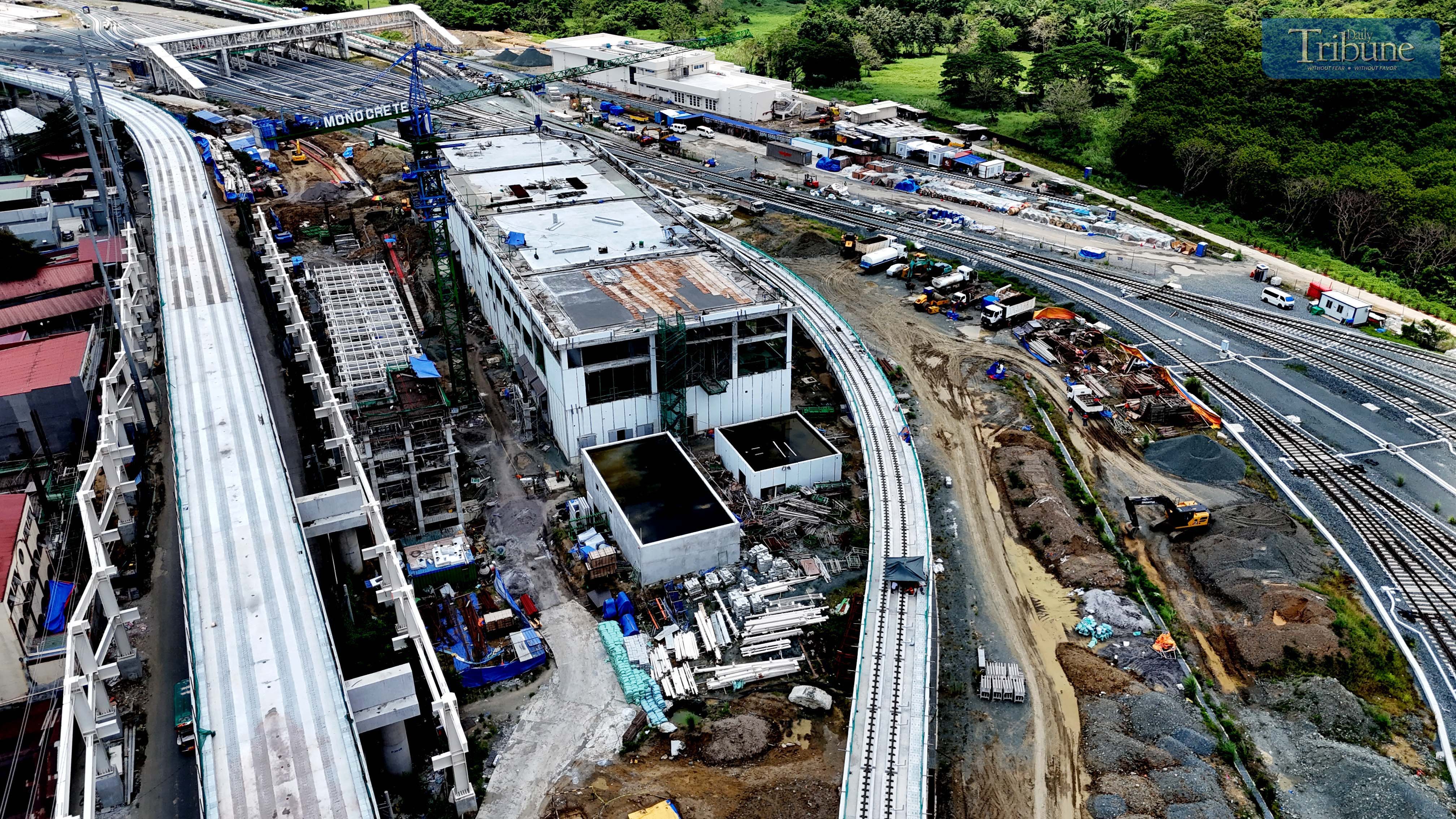 MRT-7 depot takes shape