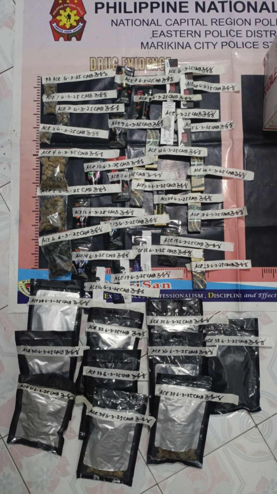 Suspected drug pusher nabbed in Marikina