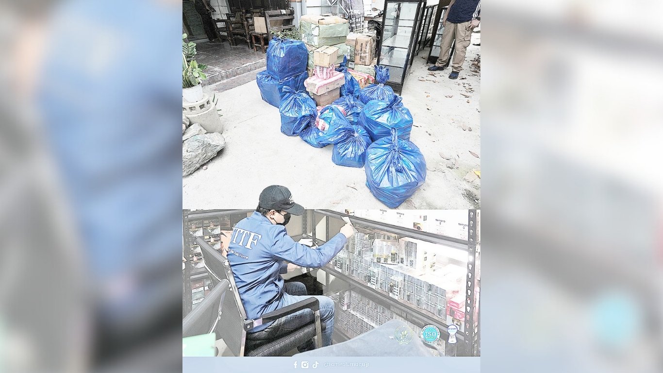 Illicit vape products seized in Bulacan raid