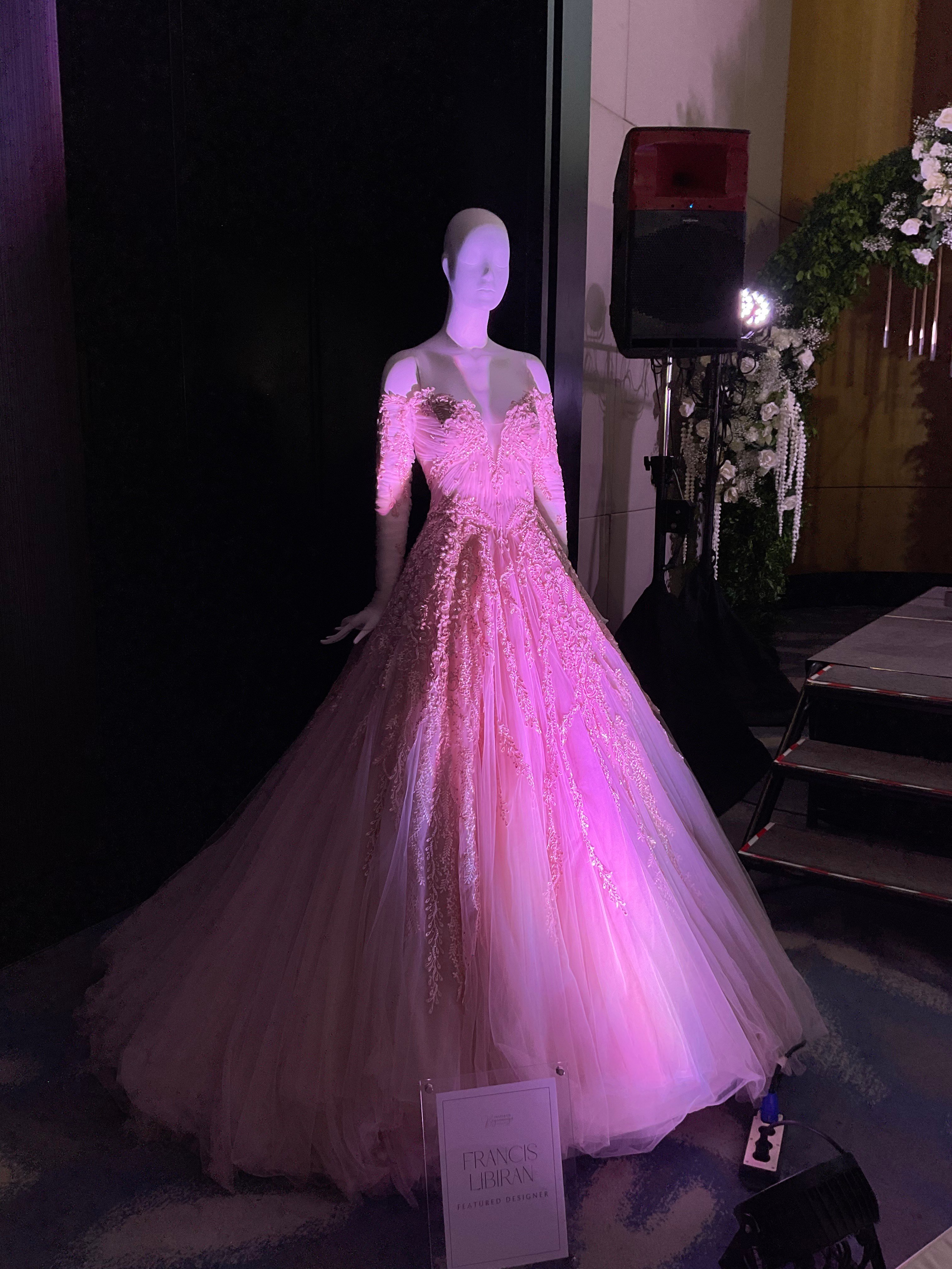 A LIBIRAN wedding gown.