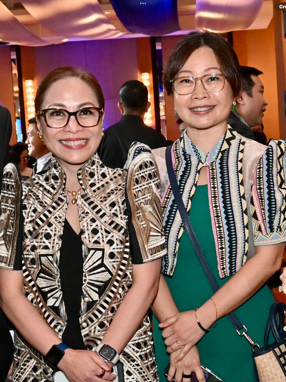 Chaye Cabal-Revilla and Ailene Chua.