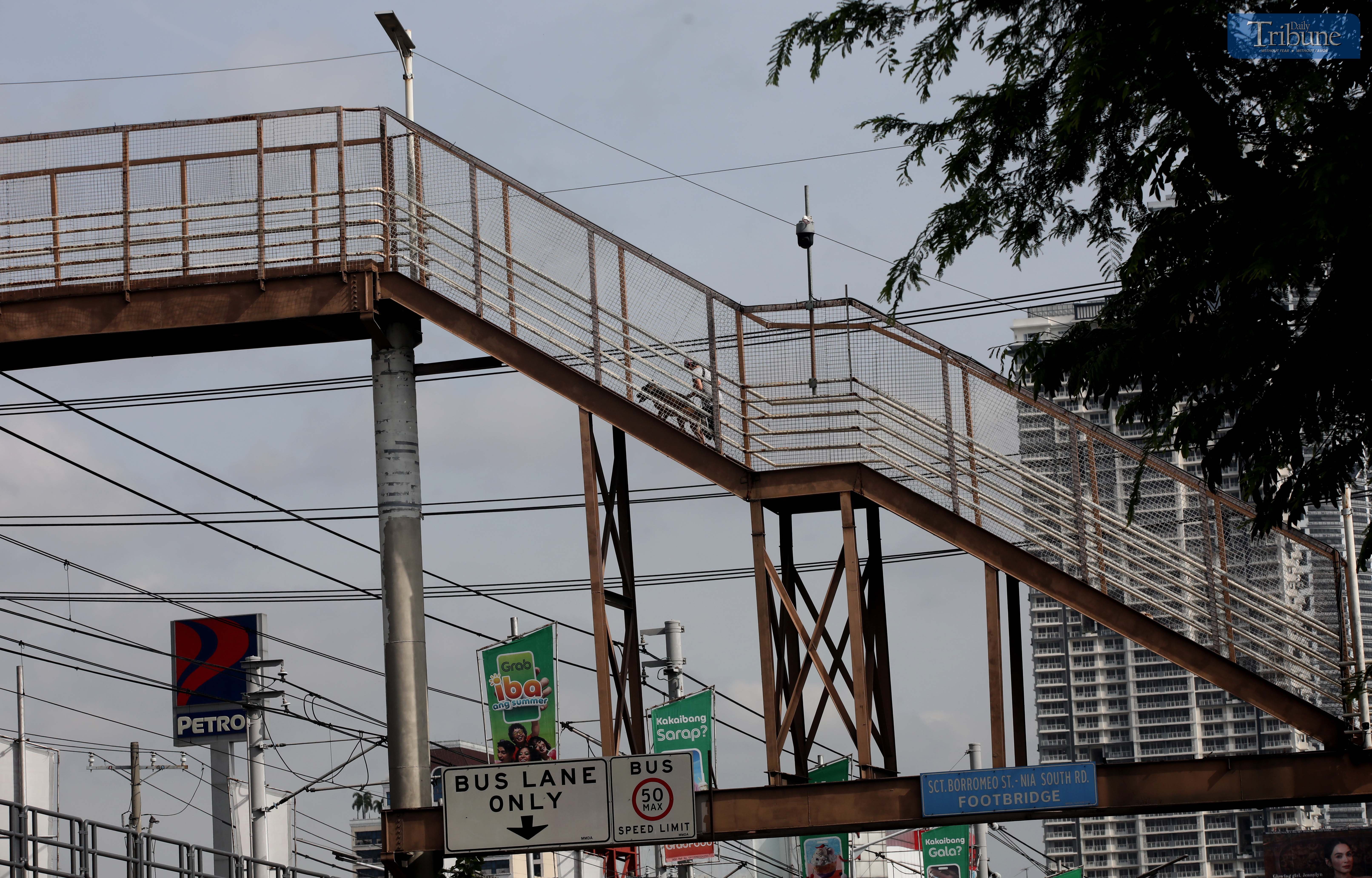 Mt. Kamuning footbridge set for demolition, replacement by year-end
