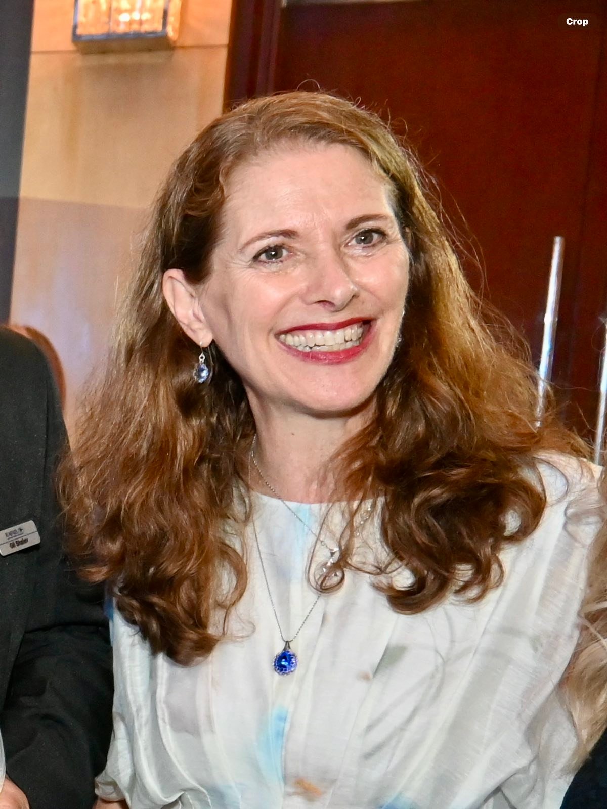 Ambassador of Israel’s wife, Gila Fluss.