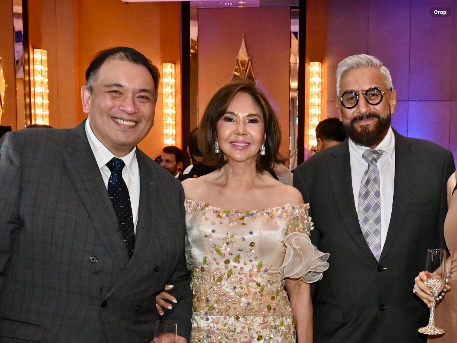 DFA Asec. Jesus Domingo, Consul General of Monaco Fortune Ledesma and Ambassador of Mexico Daniel Hernandez Joseph.