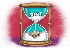 Debt addiction relapses