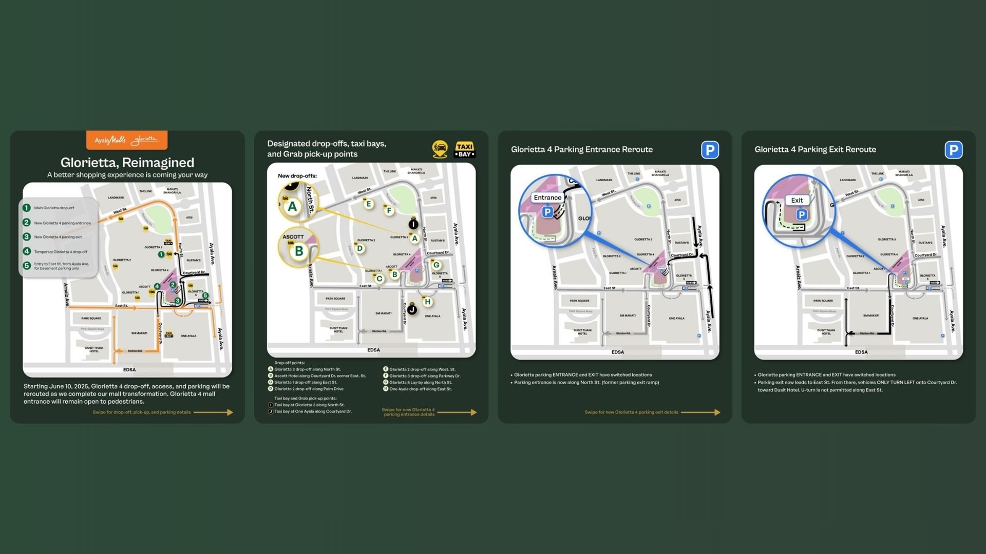 Ayala Land begins Glorietta facelift, traffic adjustments announced