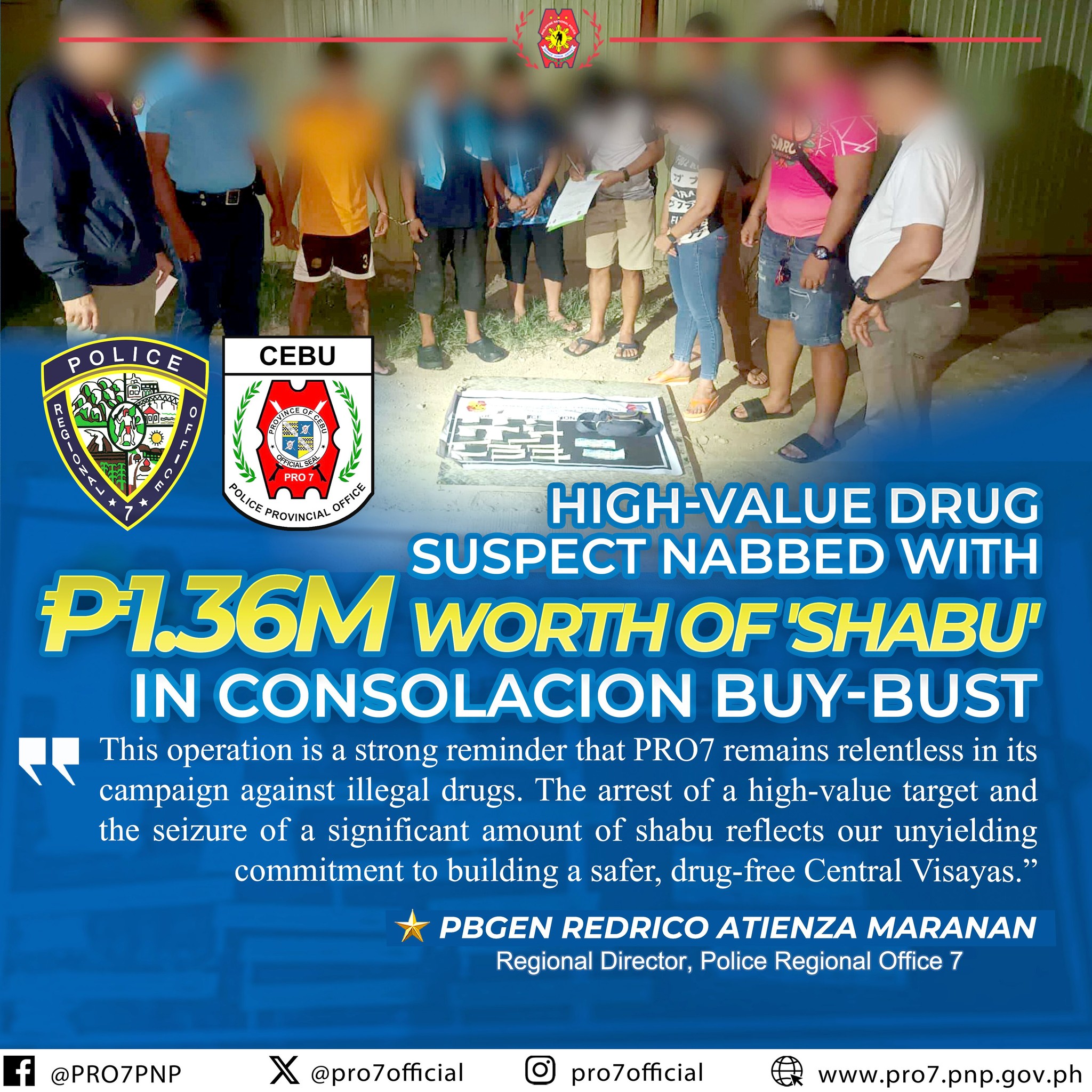 THE arrested high-value individual is a 36-year-old mechanic.
