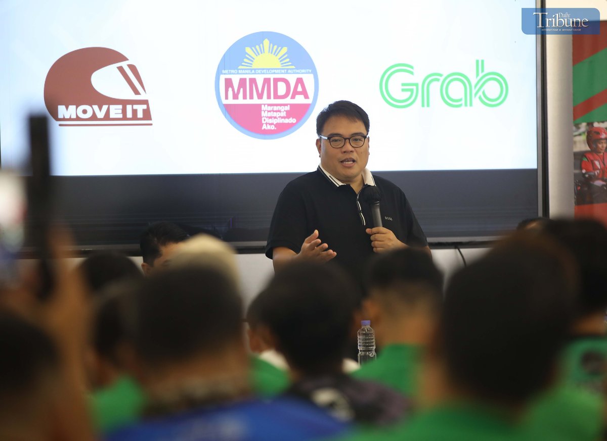 MMDA officials meet with MOVE IT, Grab drivers on NCAP rules