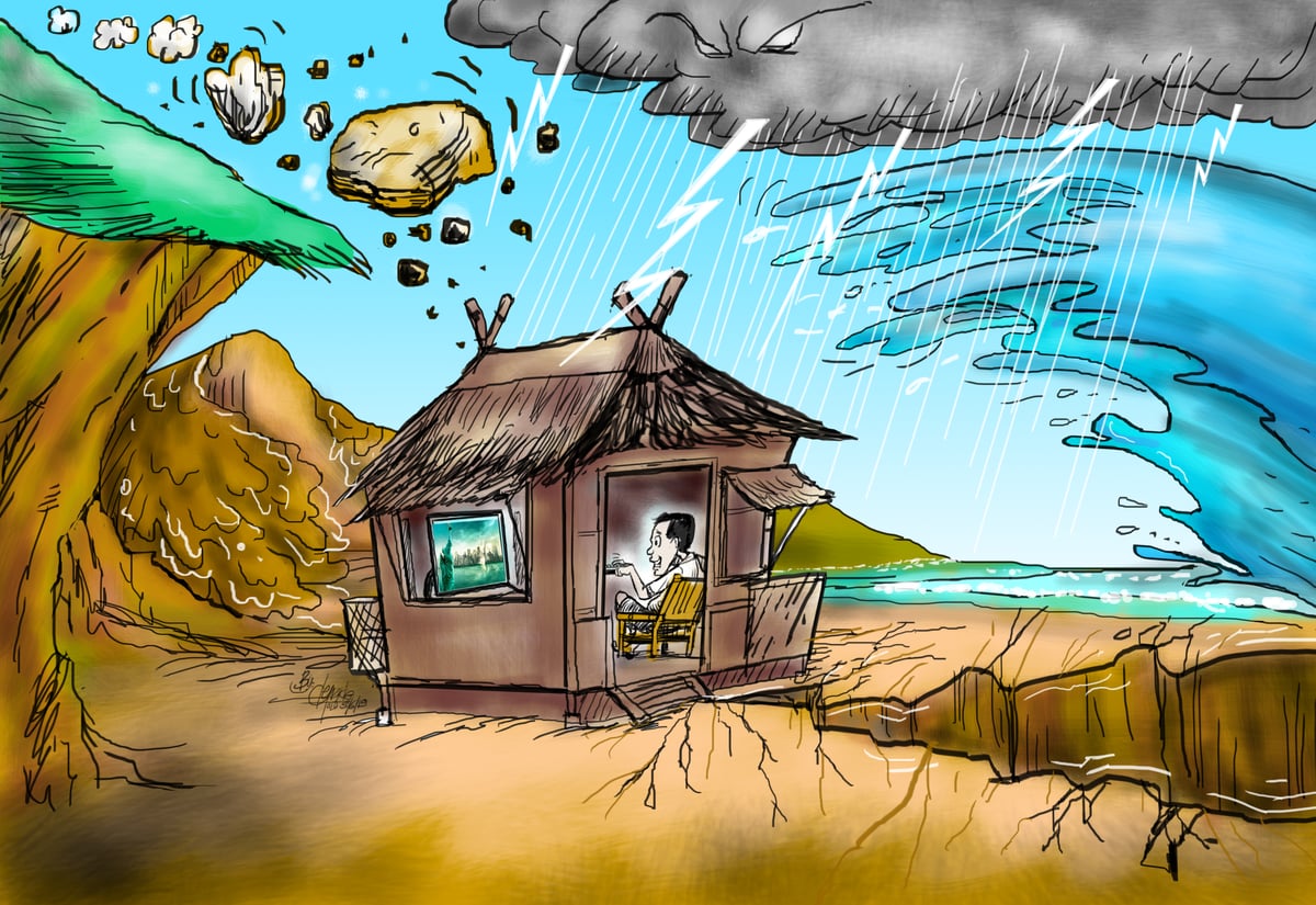We have to consciously decide to battle ecological degradation and collapse for our very survival.
