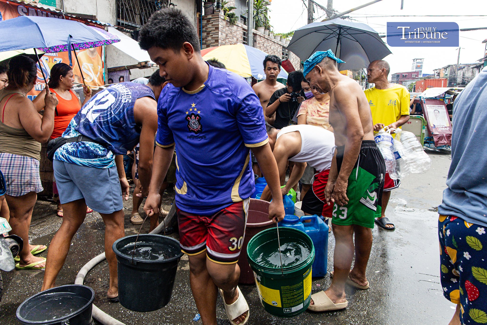 Tondo residents ‘up in arms’ amid water interruption