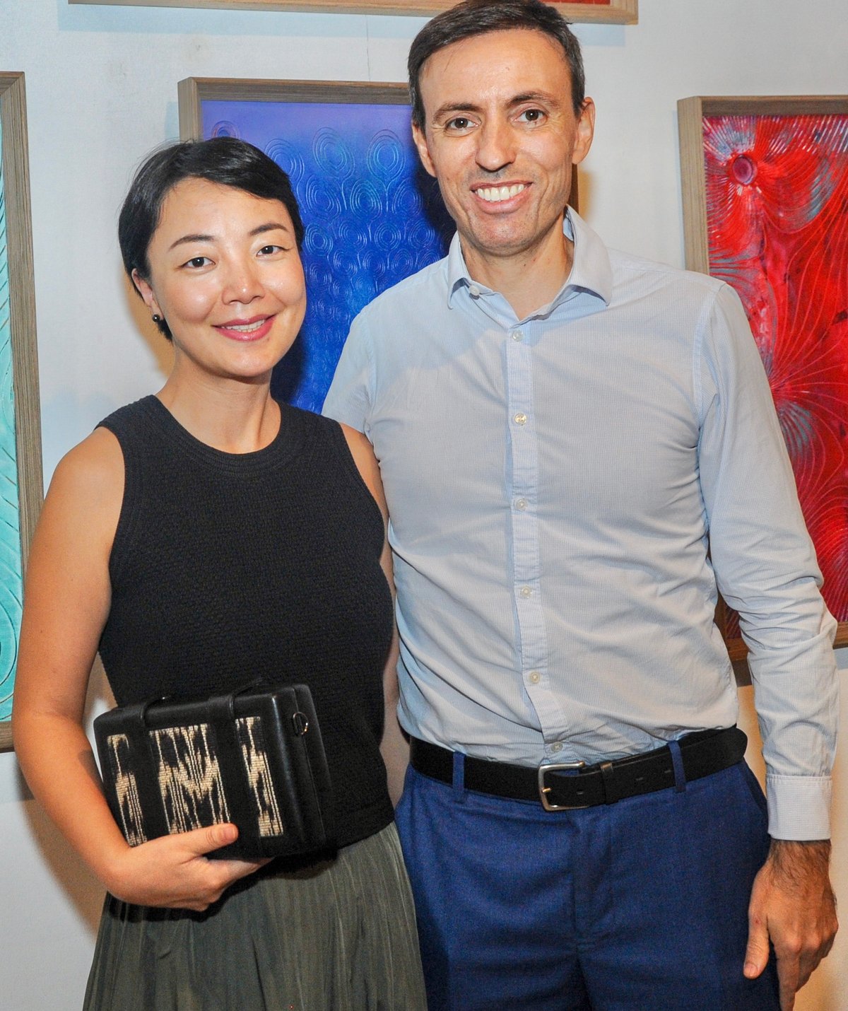 Gerson Cruz Gimenes Diplomat at the Embassy of Brazil and wife Hope Zhang