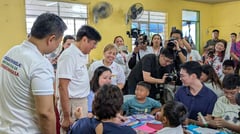 Marcos joins Brigada Eskwela in Bulacan