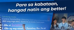 Para sa kabataan, hangad natin ang better!