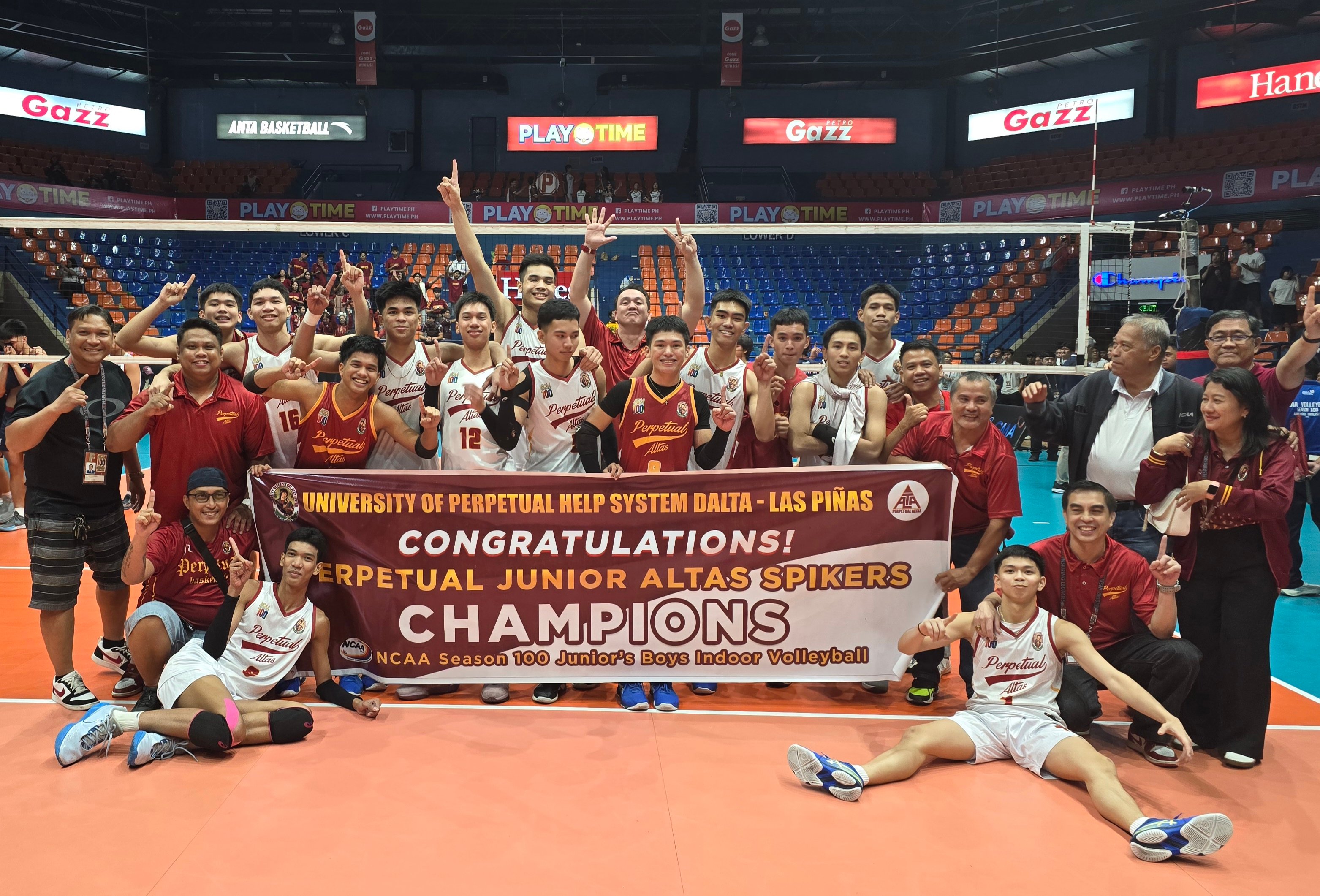 Perpetual secures juniors volley crown