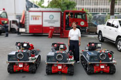 Makati gets firefighting robots to boost response
