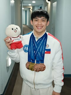 Yulo returns with gold and grit at Asian Championships
