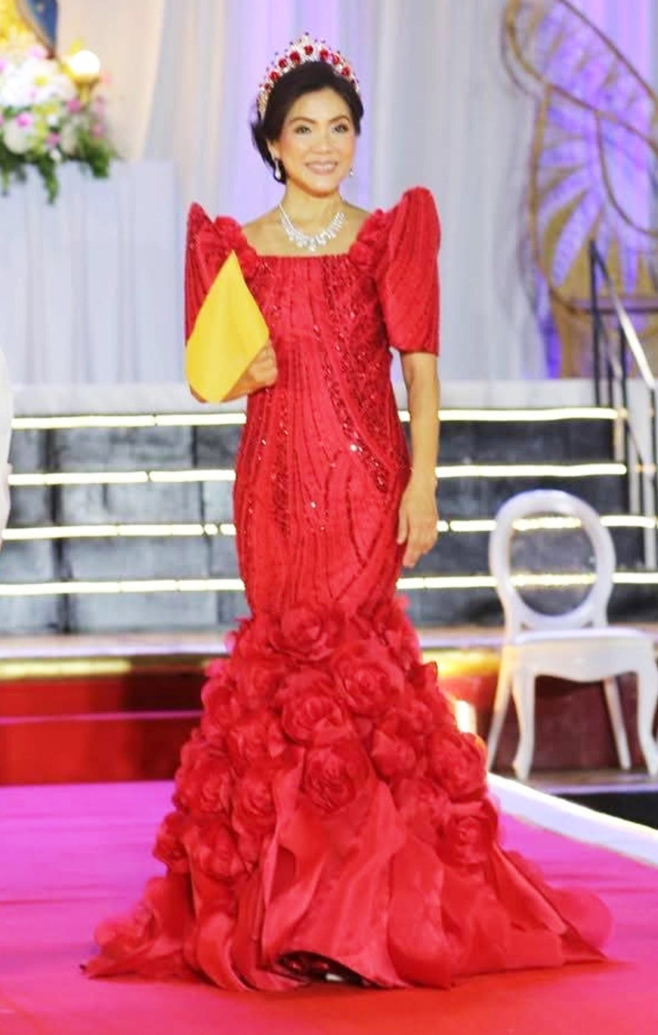 NANCY Lua Geson as Reina Banderada
for Marichu Tan Geson.