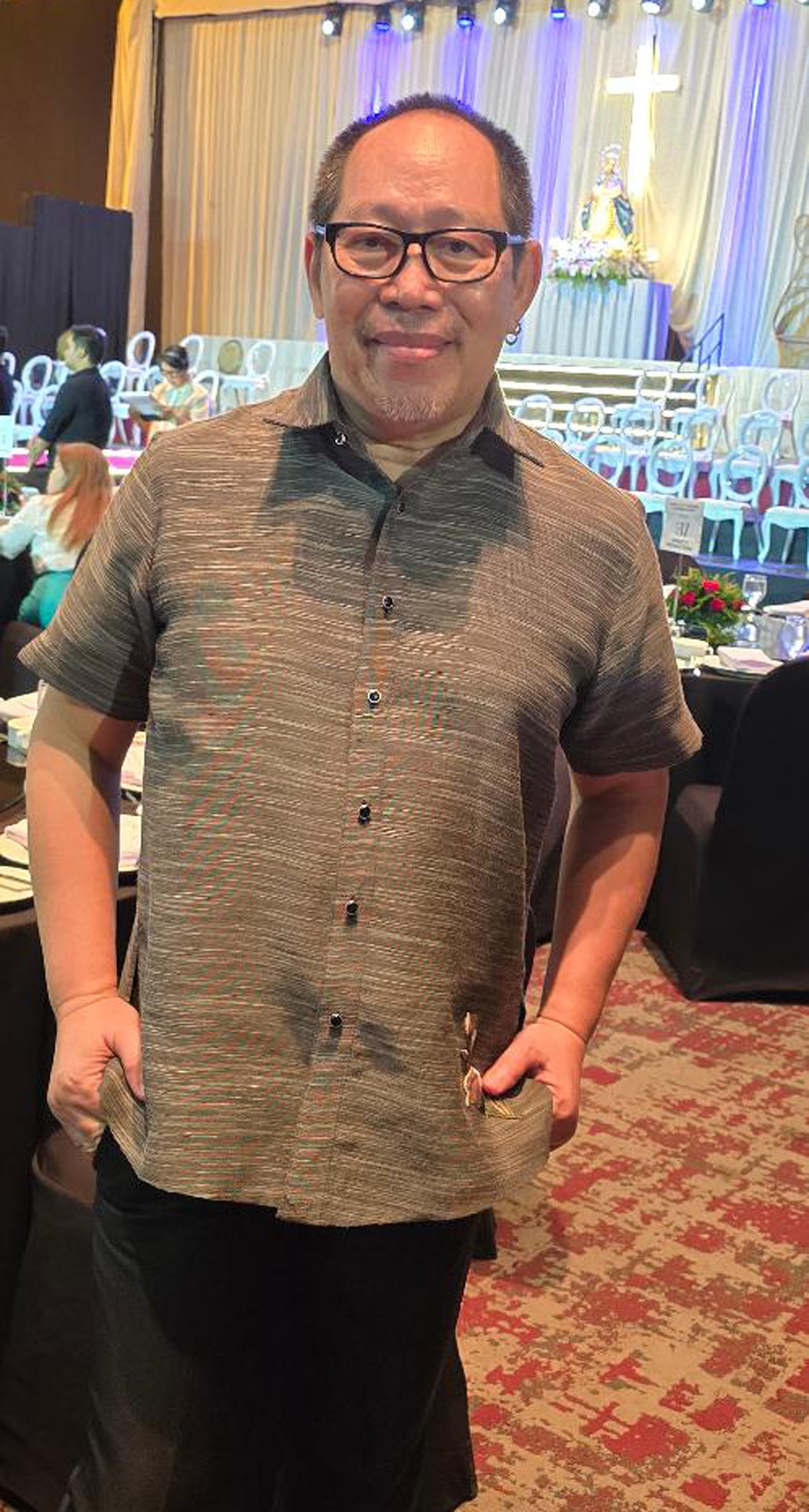 PROTACIO Empaces, incoming president
of Clothes for Life.