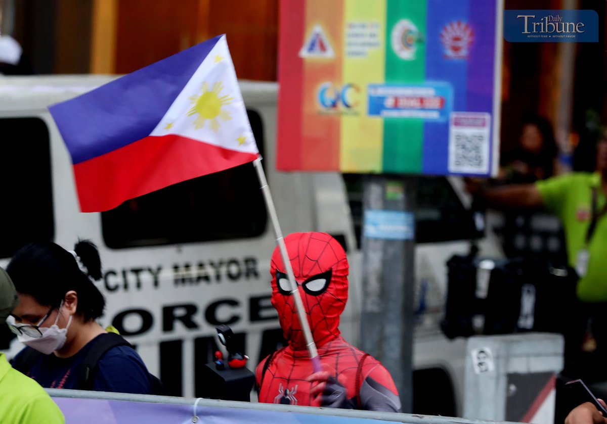 Spider-Man joins early Independence Day cheer
