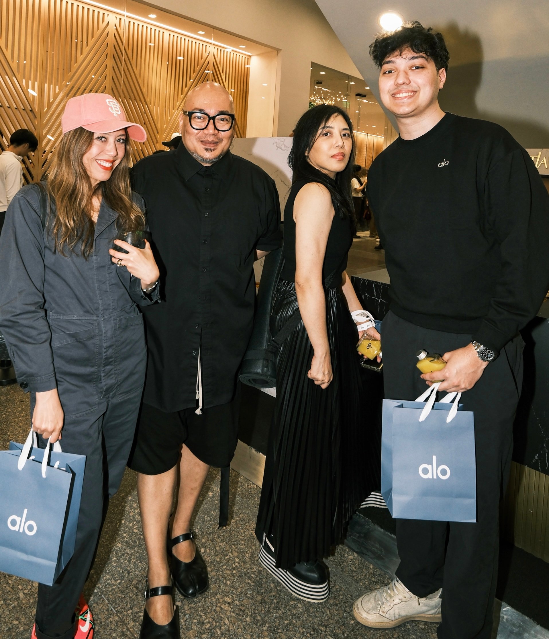 SHAUNA Popple, Omar Ermita, Cecile Zamora and
Ben van Straten.