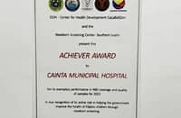 Cainta hospital honored for newborn screening efforts